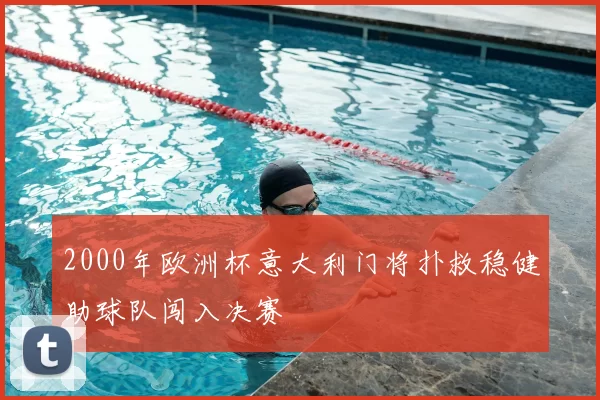 2000年欧洲杯意大利门将扑救稳健助球队闯入决赛